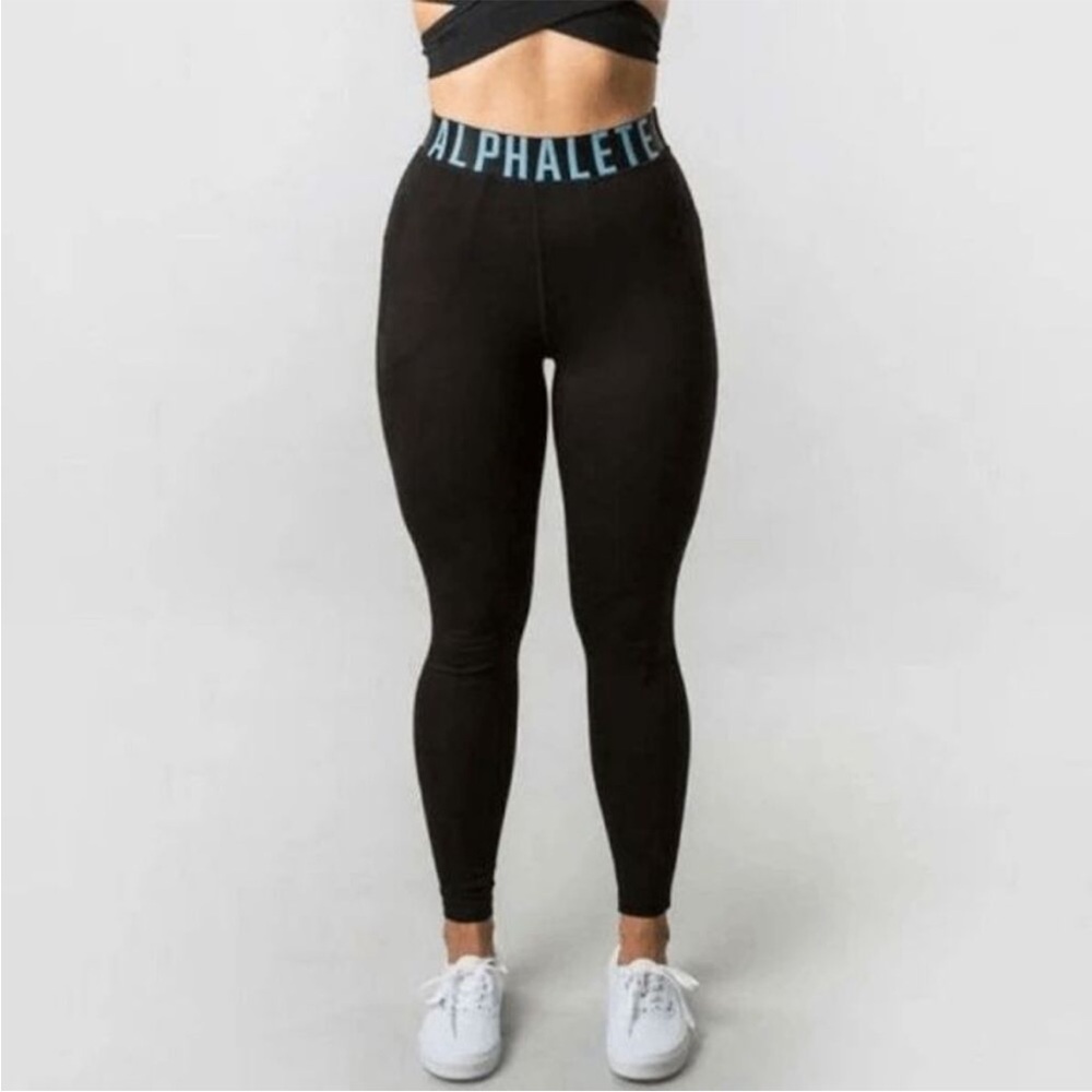 Alphalete black joggers. Size Small
